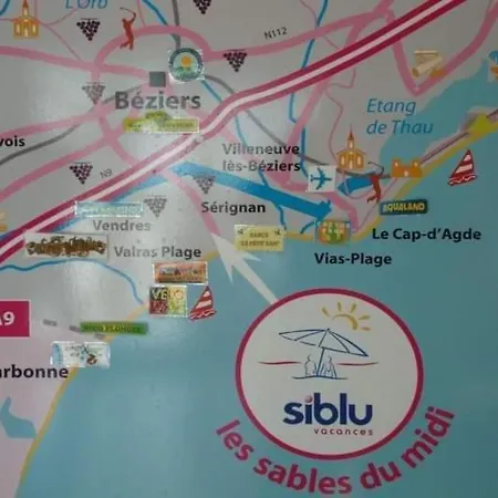 Campsite Mobil-home A Valras-plage Au Les Sables Du Midi