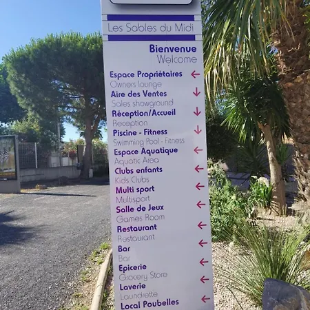 Mobil-home A Valras-plage Au Les Sables Du Midi *